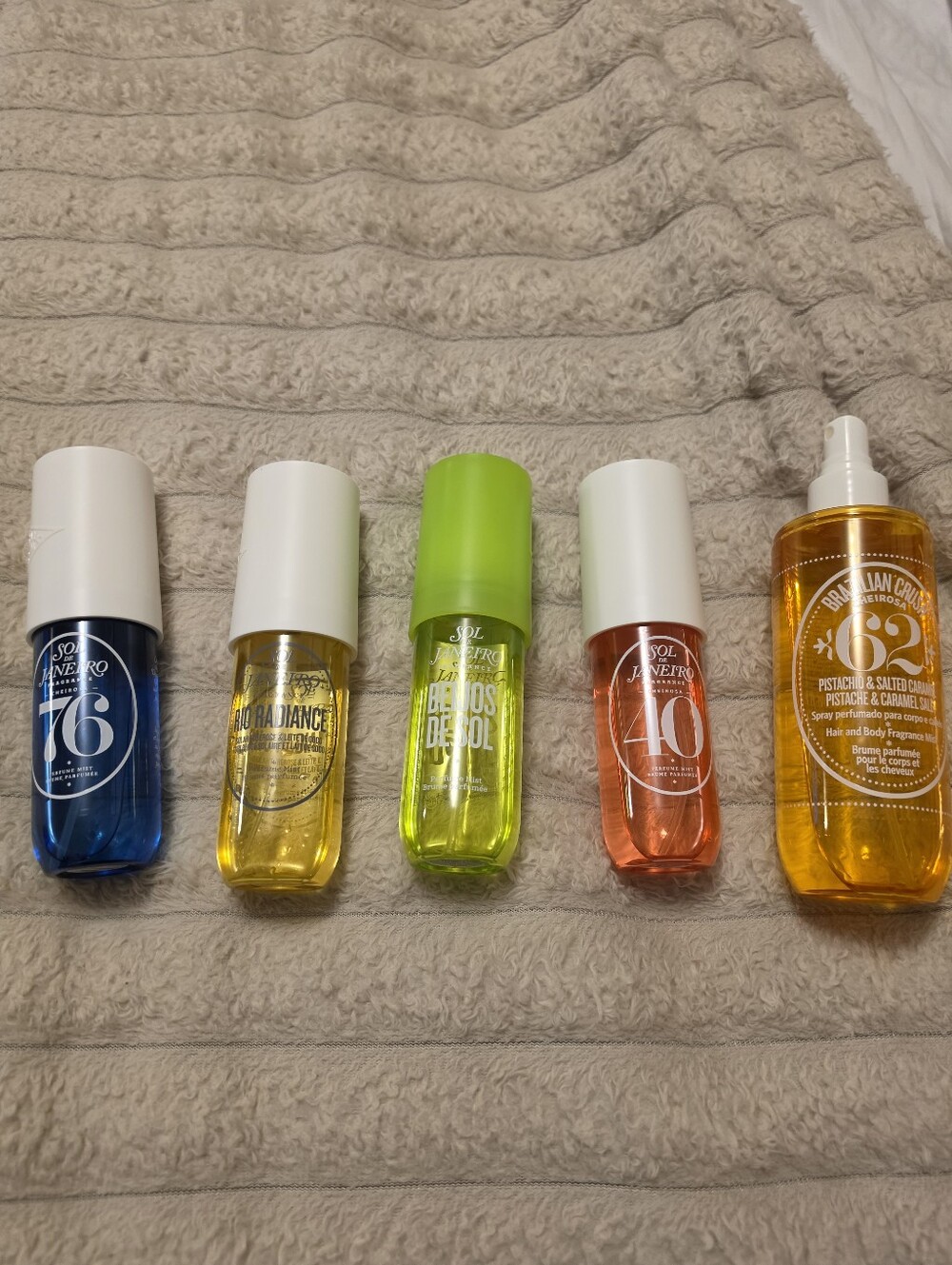 Lot Of 5 Sol DE Janeiro Body Mists